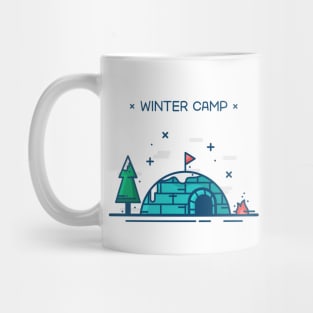 Winter Camp Iglo Mug